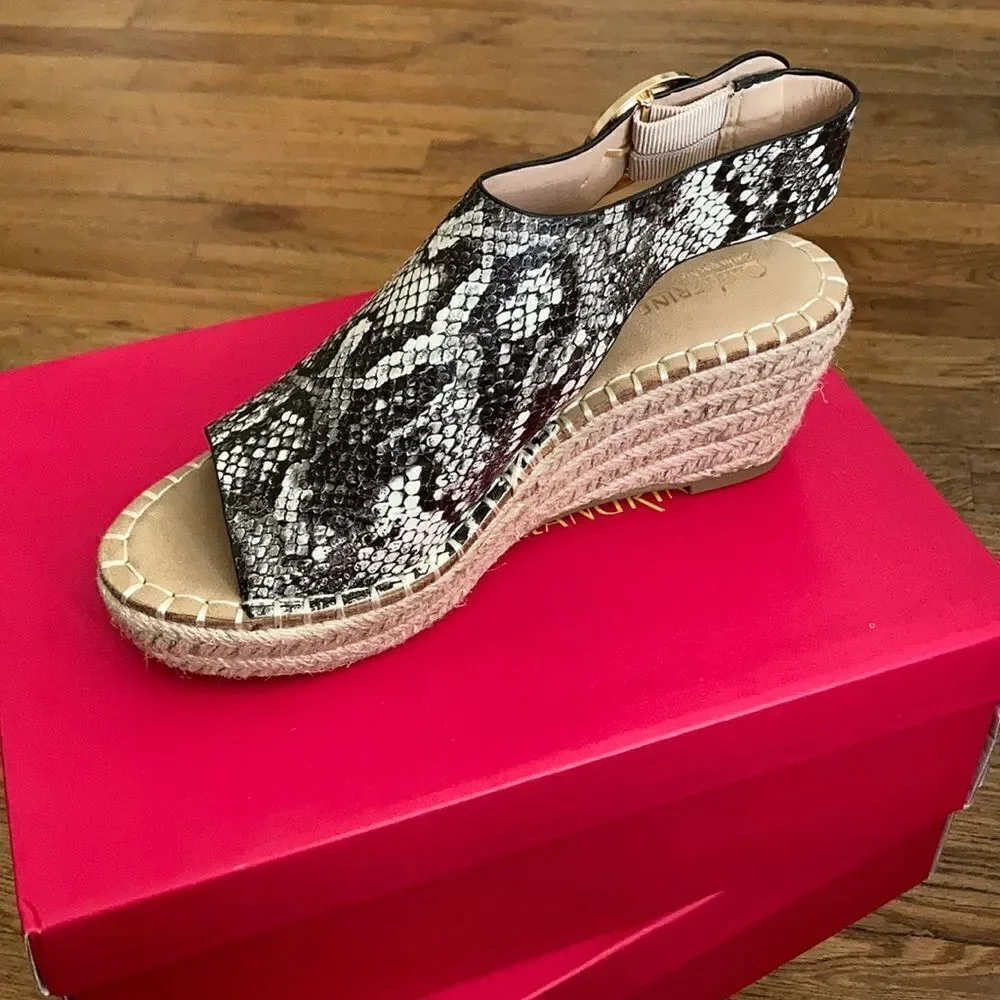 Catherine Malandrino Snake Espadrilles